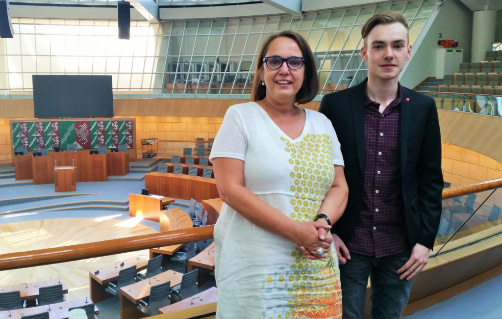 Jan Paul Möllmann Anja Butschkau Jugendlandtag 2018