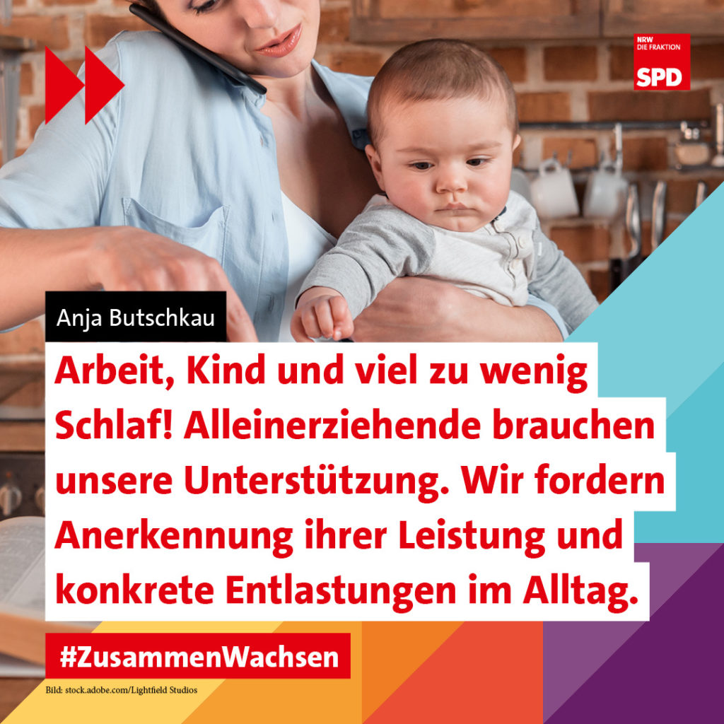 Alleinerziehende unterstützen: Arbeit, Kind und viel zu wenig Schlaf! Alleinerziehende brauchen unsere Unterstützung. Wir fordern Anerkennung ihrer Leistung und konkrete Entlastungen im Alltag.