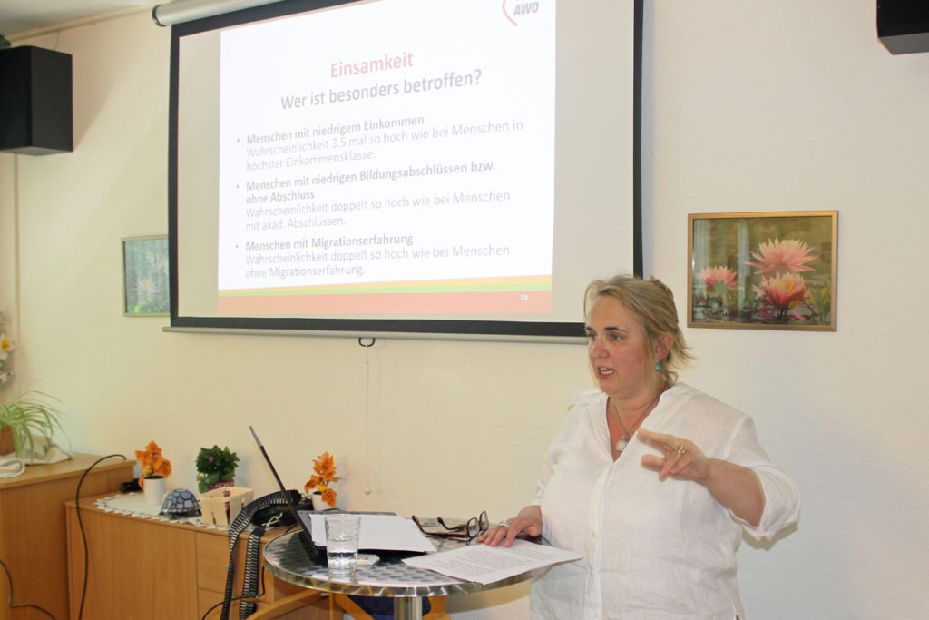Anja Butschkau Einsamkeit Vortrag AWO Wellinghofen