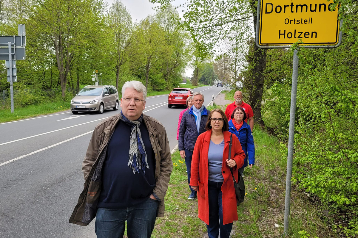 Radweg Holzen Kreisstraße L672 Anja Butschkau Hartmut Ganzke