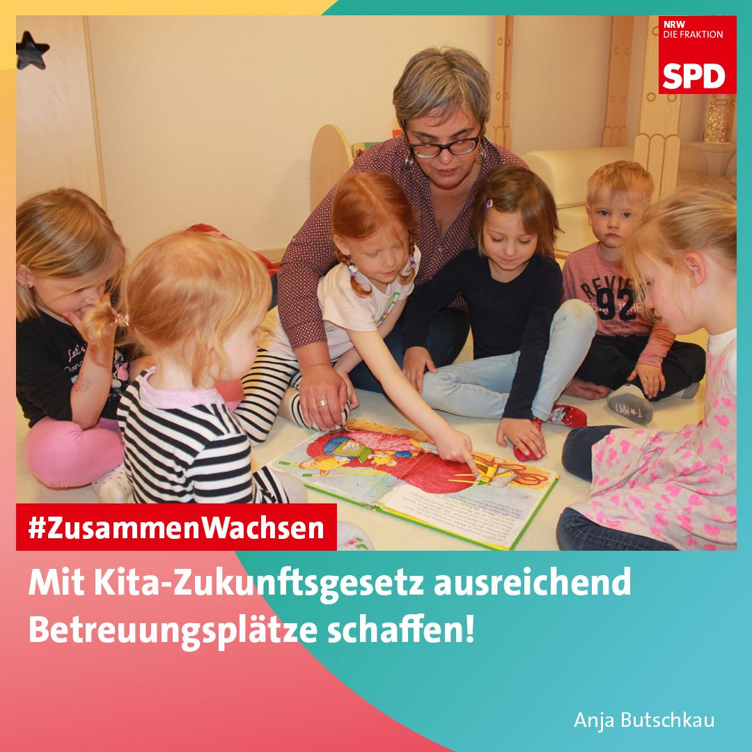 Kita-Zukunftsgesetz NRW SPD U3-Ausbau