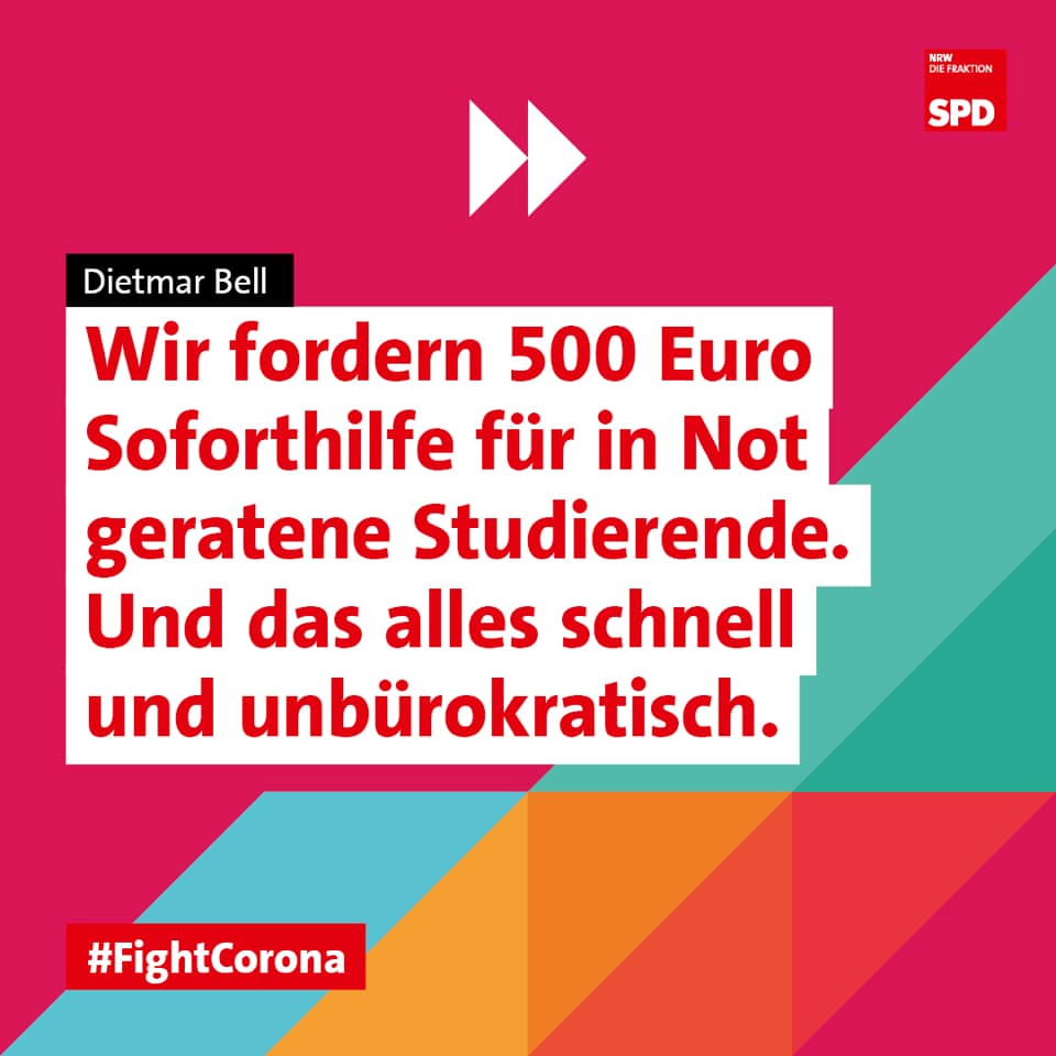 Corona Rettungsschirm NRW Studierende